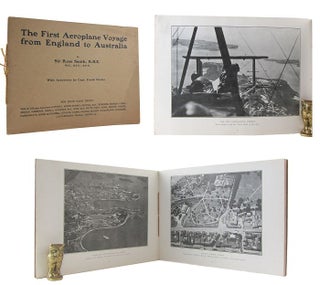 Item #172307 THE FIRST AEROPLANE VOYAGE FROM ENGLAND TO AUSTRALIA. New South Wales Edition. Sir...
