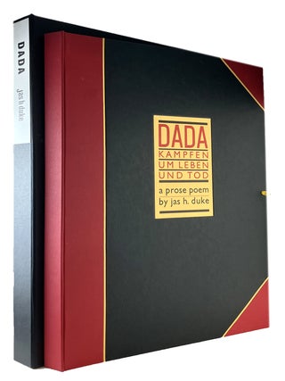 DADA KAMPFEN UM LEBEN UND TOD. A prose poem [cover title].
