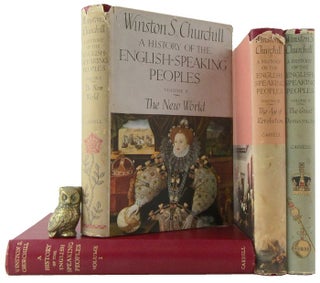 Item #172541 A HISTORY OF THE ENGLISH-SPEAKING PEOPLES. Winston S. Churchill