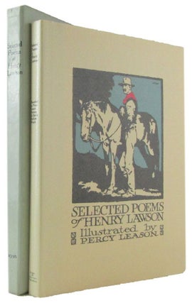 Item #172754 SELECTED POEMS OF HENRY LAWSON. Henry Lawson