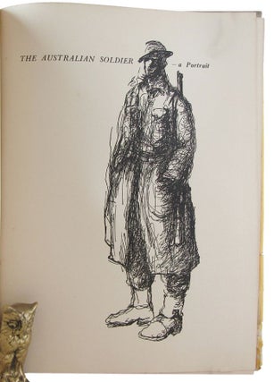Item #172802 THE AUSTRALIAN SOLDIER: A portrait. John Hetherington, Adaptation