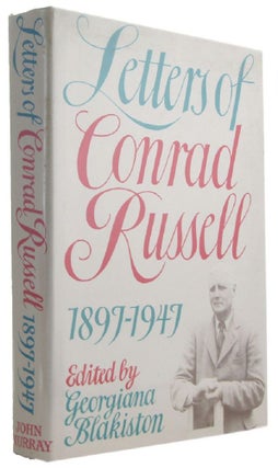 Item #173050 LETTERS OF CONRAD RUSSELL 1897-1947. Conrad Russell