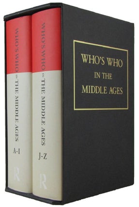 Item #173082 WHO'S WHO IN THE MIDDLE AGES. Richard K. Emmerson, Sandra Clayton-Emmerson