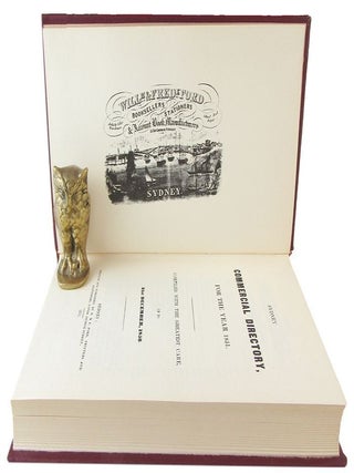 Item #177497 SYDNEY COMMERCIAL DIRECTORY, for the year 1851. Compiled with the greatest care, up...