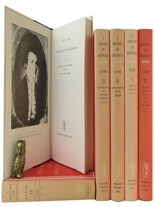 Item #179386 A HISTORY OF AUSTRALIA. C. M. H. Clark