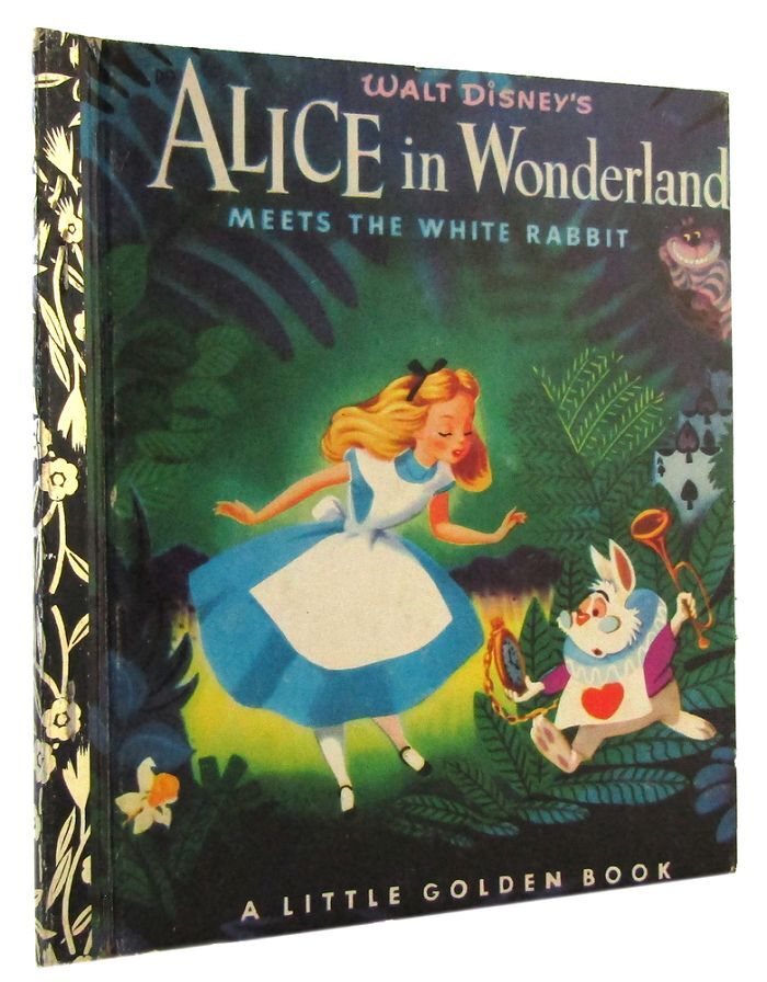 WALT DISNEY'S ALICE IN WONDERLAND MEETS THE WHITE RABBIT | Lewis Carroll