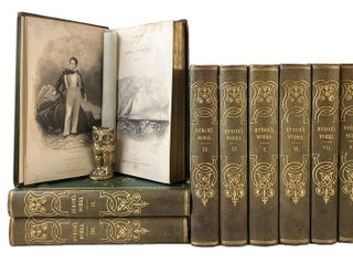 Item #183755 THE WORKS OF LORD BYRON: With His letters and Journals, and His Life, by Thomas...