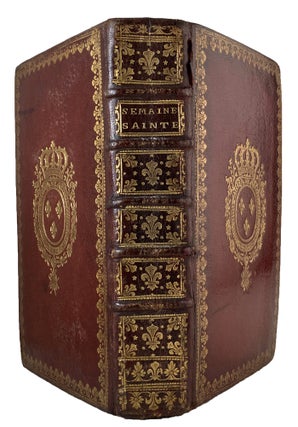 L'OFFICE DE LA SEMAINE SAINTE A L'USAGE DE LA MAISON DU ROY. Conformement aux Breviares & Messles Romain & Parisien. En Latin & en Francois.