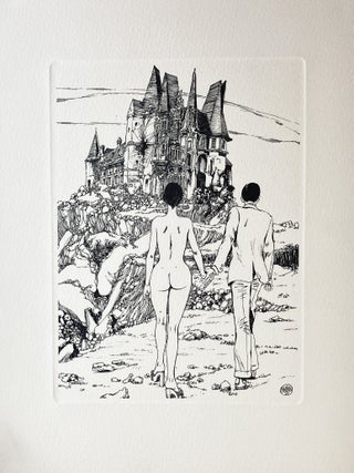 HISTOIRE d'O. Dessins originaux de Guido Crepax, d'apres de livre de Pauline Reage.