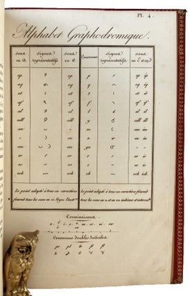 GRAPHODROMIE ou Ecriture cursive applicable a tous les idiomes.