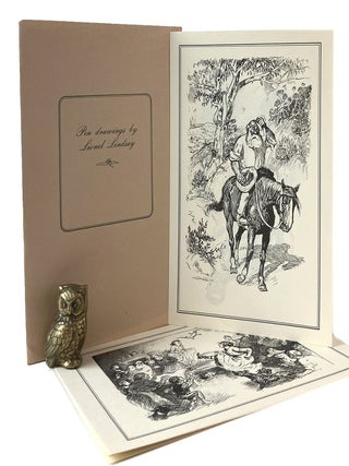 Item #185064 PEN DRAWINGS OF LIONEL LINDSAY. Lionel Lindsay