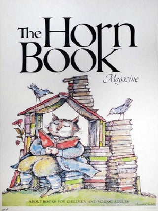 Item #185084 POSTER FOR THE HORN BOOK MAGAZINE. About books for children and young adults. Arnold...
