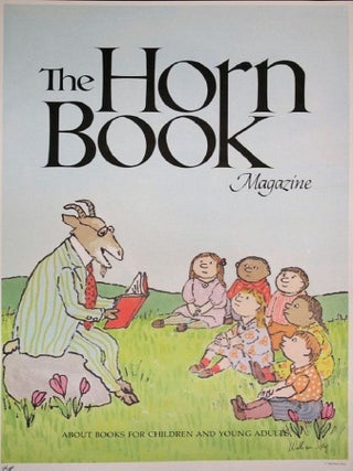 Item #185085 POSTER FOR THE HORN BOOK MAGAZINE. About books for children and young adults....