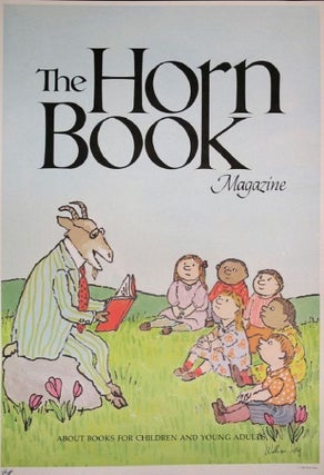 Item #185085 POSTER FOR THE HORN BOOK MAGAZINE. About books for children and young adults....