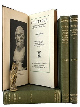 Item #185257 EURIPIDES: With an English translation by Arthur S. Way. In four volumes. Euripides