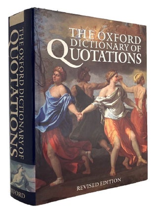 Item #185310 THE OXFORD DICTIONARY OF QUOTATIONS. Angela Partington