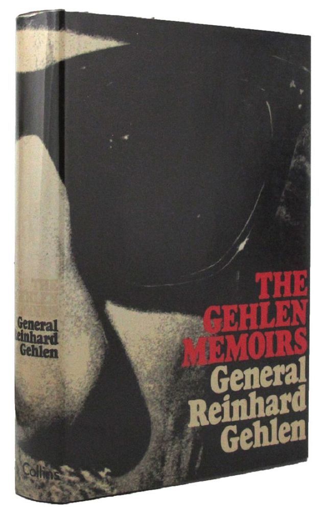Item #P11778 THE GEHLEN MEMOIRS. Reinhard Gehlen.