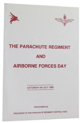 Item #P12483 THE PARACHUTE REGIMENT AND AIRBBORNE FORCES DAY, Saturday 5th July 1990. Programme....