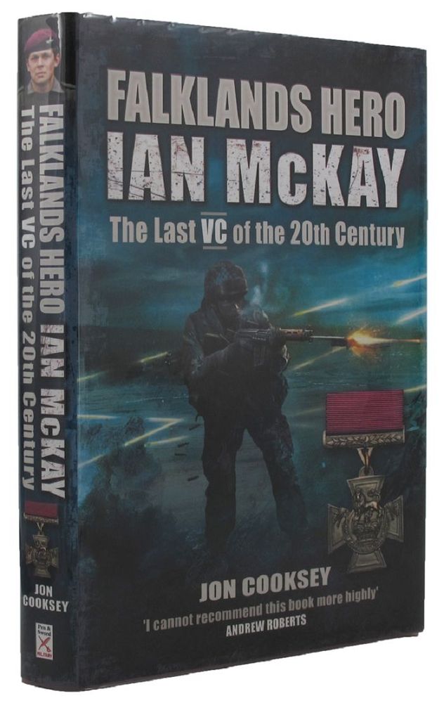 Item #P13013 FALKLANDS HERO. Ian McKay, Jon Cooksey.