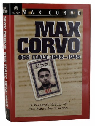 Item #P13541 O.S.S. IN ITALY 1942-1945. Max Corvo